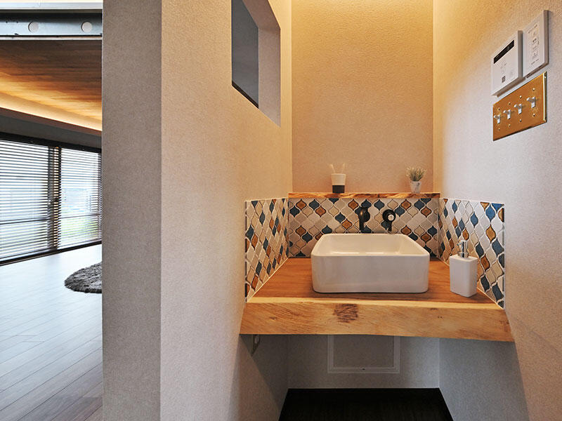 大津市 洗面リフォーム 施工後｜滋賀でリフォームするなら匠工房