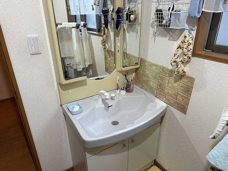 彦根市 洗面リフォーム 施工前|滋賀でリフォームするなら匠工房