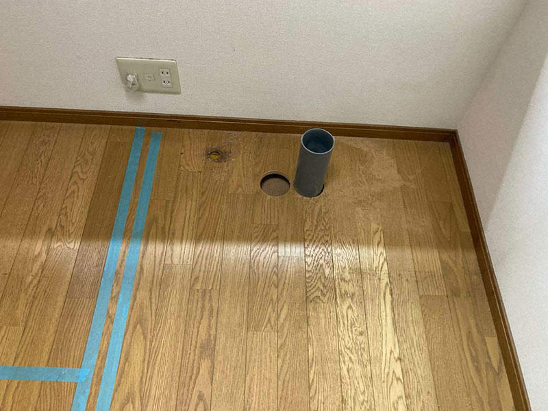 守山市 トイレリフォーム 施工中｜滋賀でリフォームするなら匠工房