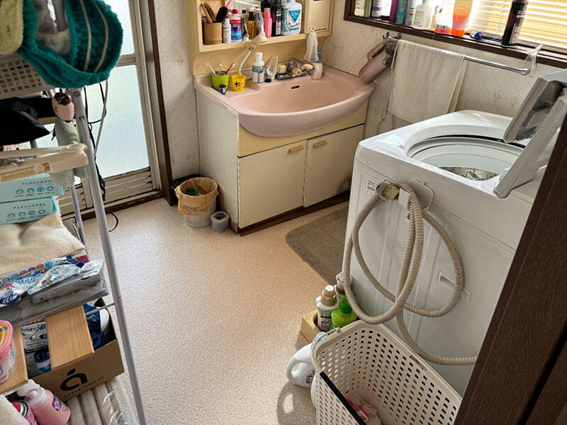 東近江市 洗面リフォーム事例 施工前｜滋賀でリフォームするなら匠工房