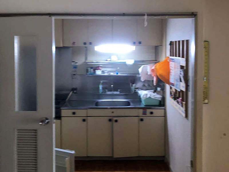 大津市 キッチンリフォーム 施工前｜滋賀でリフォームするなら匠工房