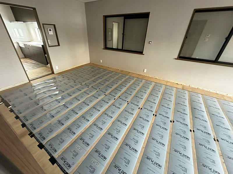 野洲市 床リフォーム 施工中|滋賀でリフォームするなら匠工房