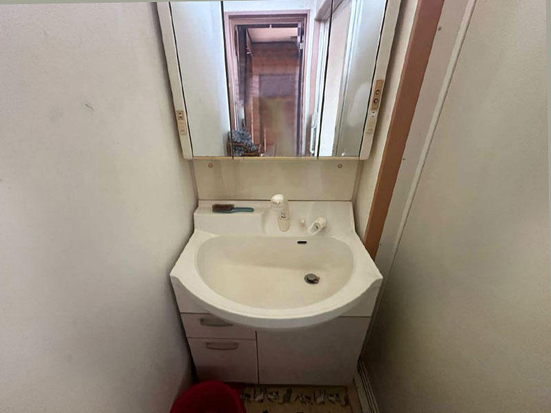 野洲市 洗面リフォーム 施工前｜滋賀でリフォームするなら匠工房