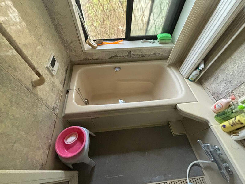 草津市 お風呂リフォーム 施工前｜滋賀でリフォームするなら匠工房