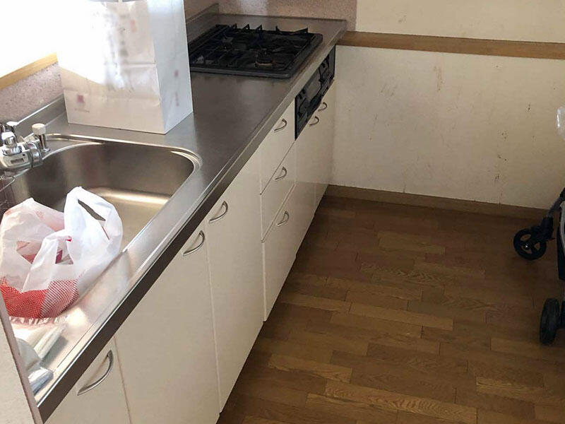 大津市 キッチンリフォーム 施工前|滋賀でリフォームするなら匠工房