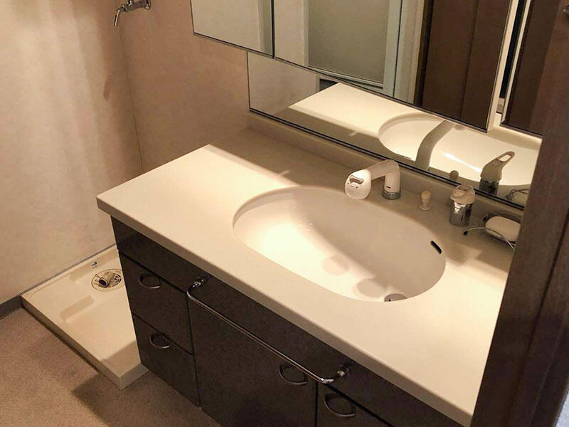 大津市 洗面リフォーム 施工前|滋賀でリフォームするなら匠工房