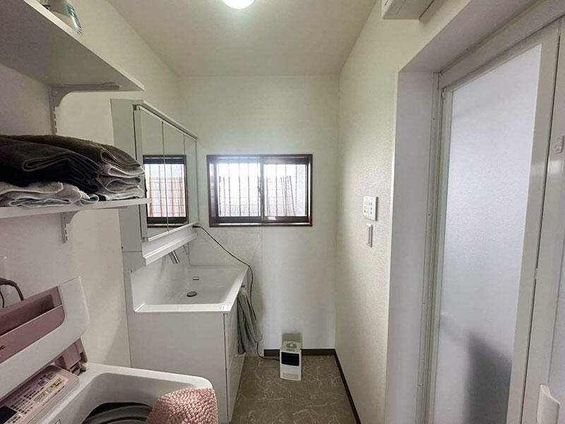 守山市 洗面脱衣室リフォーム 施工後|滋賀でリフォームするなら匠工房