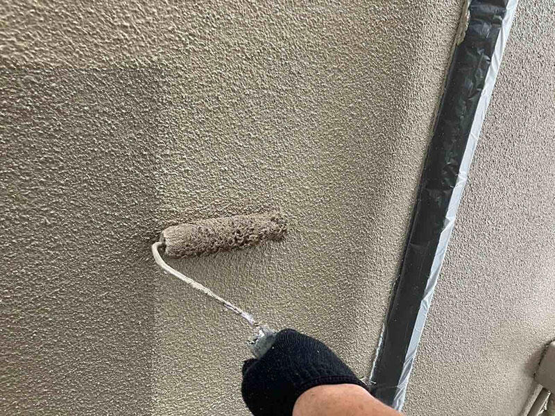 大津市 外壁リフォーム 施工中｜滋賀でリフォームするなら匠工房