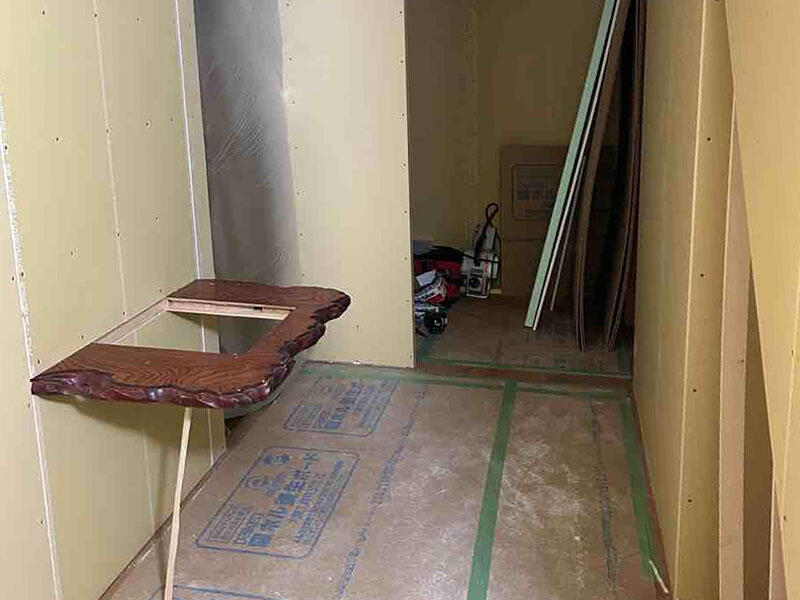 甲賀市 内装リフォーム 施工中｜滋賀でリフォームするなら匠工房