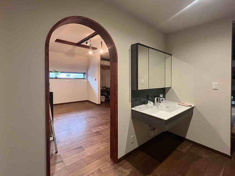 滋賀県 洗面リフォーム 施工後｜滋賀でリフォームするなら匠工房