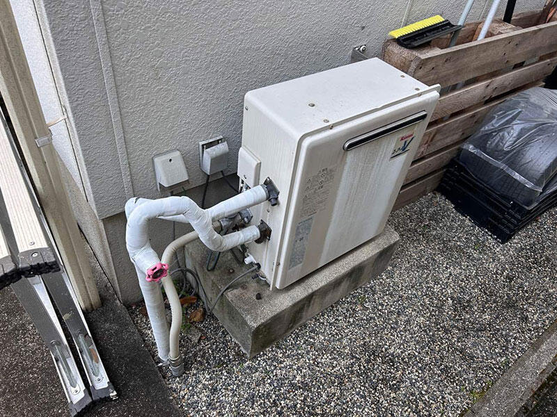 大津市 給湯器リフォーム 施工前|滋賀でリフォームするなら匠工房