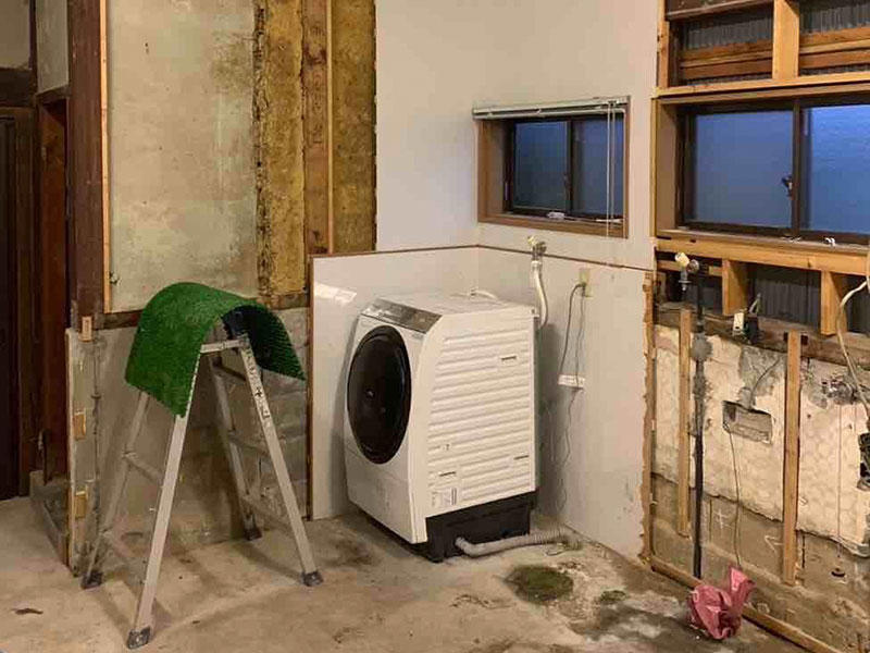 甲賀市 内装リフォーム 施工中｜滋賀でリフォームするなら匠工房