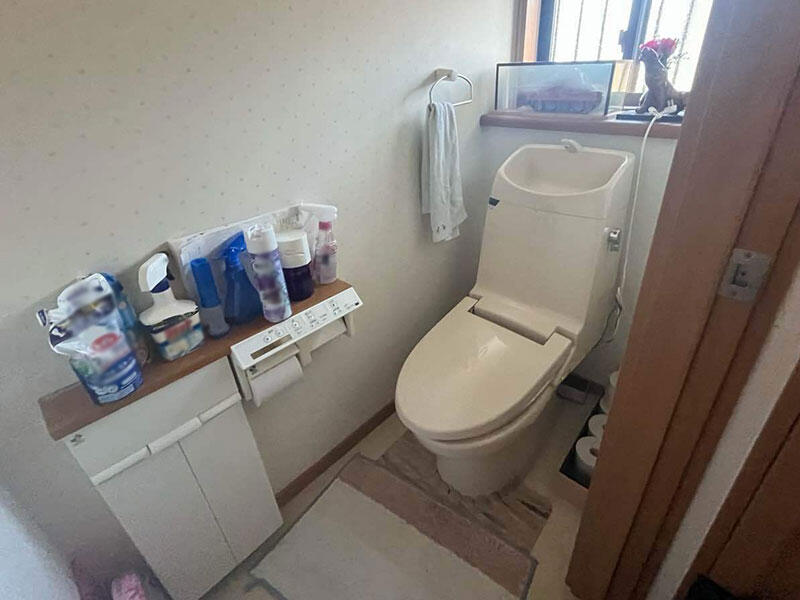 東近江市 トイレリフォーム 施工前｜滋賀で家を建てるなら匠工房