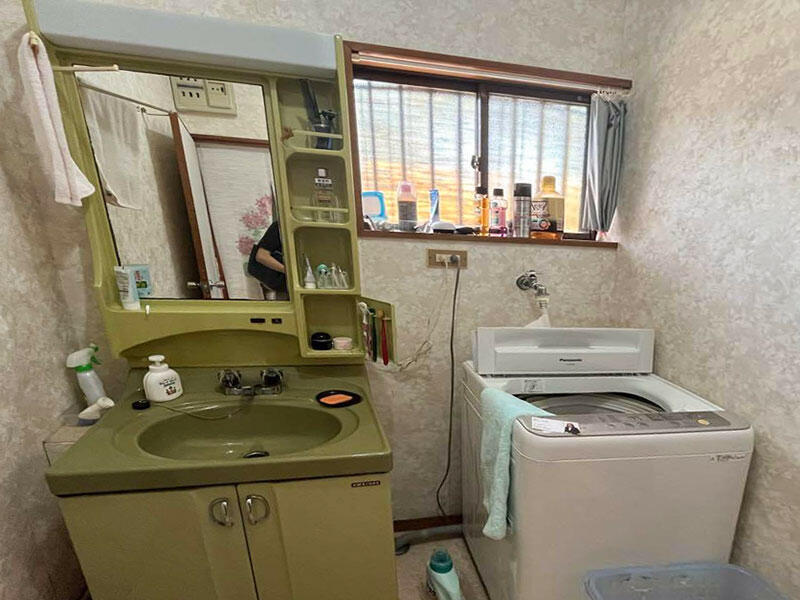 湖南市 洗面リフォーム 施工前|滋賀でリフォームするなら匠工房