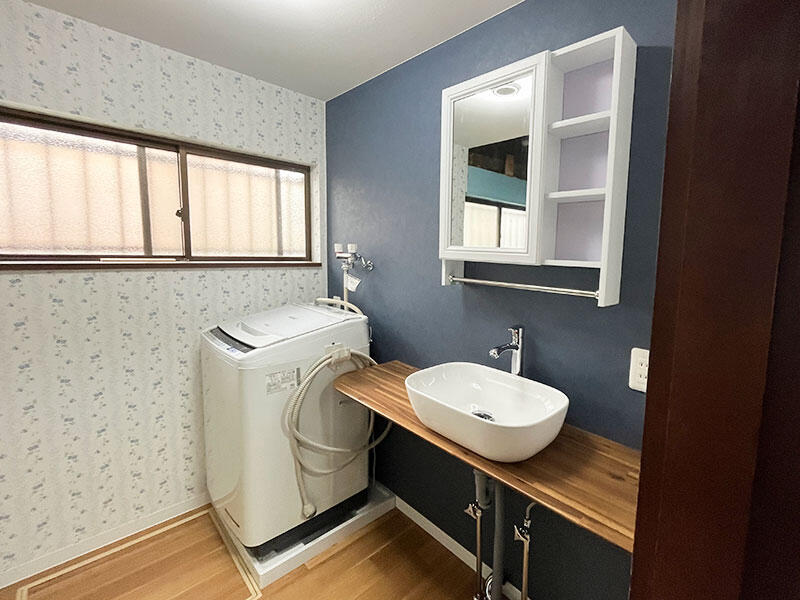 近江八幡市 洗面リフォーム 施工後｜滋賀でリフォームするなら匠工房