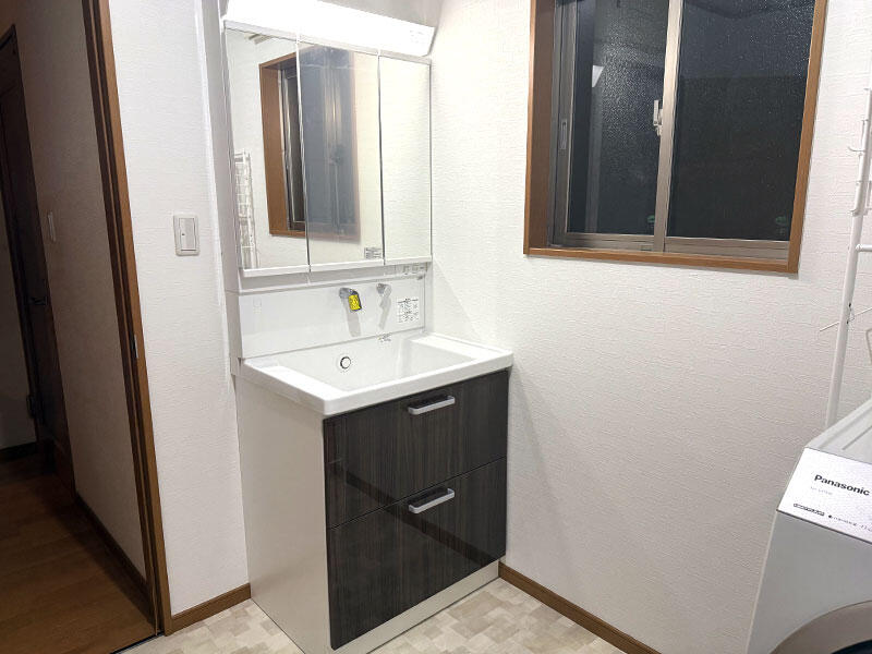 彦根市 洗面リフォーム 施工後|滋賀でリフォームするなら匠工房