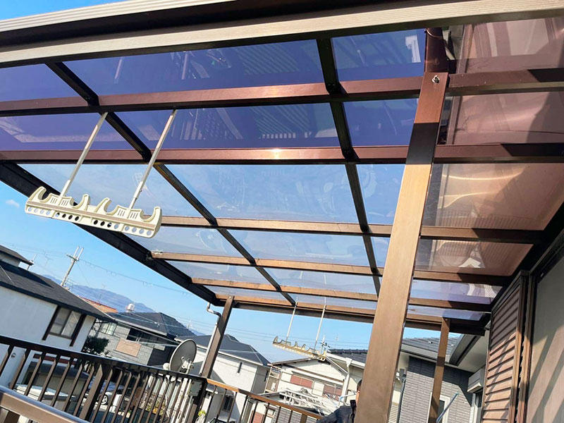 大津市 ベランダリフォーム 施工後｜滋賀でリフォームするなら匠工房