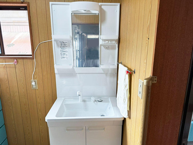 東近江市 洗面リフォーム 施工後｜滋賀でリフォームするなら匠工房