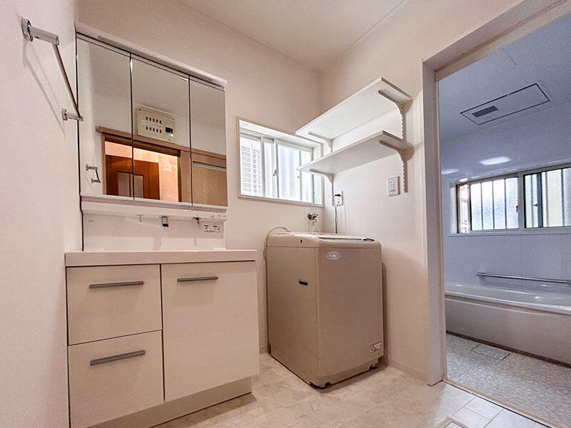 大津市 洗面リフォーム 施工後｜滋賀でリフォームするなら匠工房