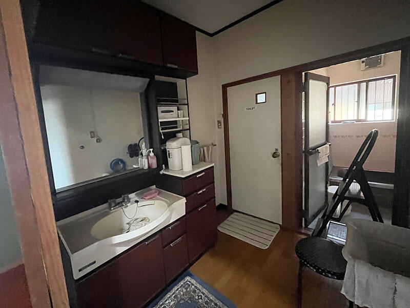 甲賀市 洗面リフォーム 施工前｜滋賀でリフォームするなら匠工房