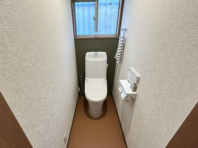甲賀市 トイレ内装リフォーム 施工後｜滋賀でリフォームするなら匠工房