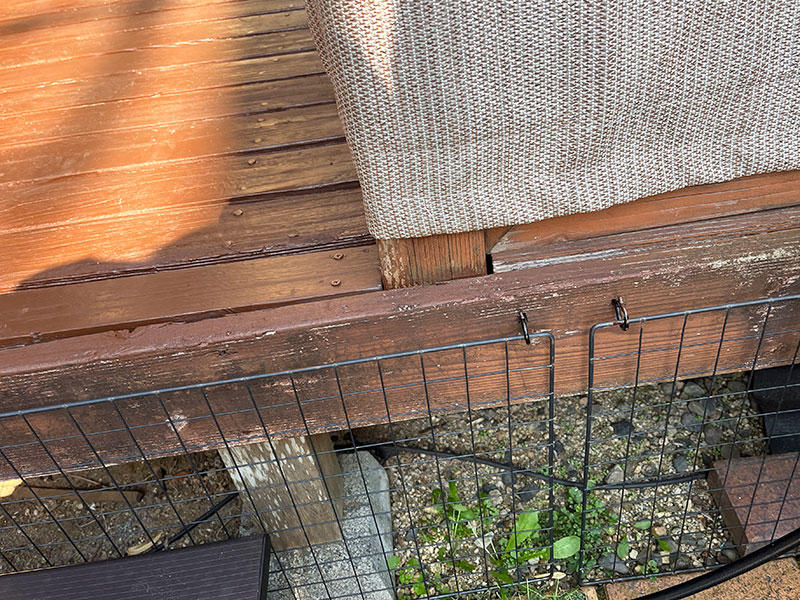 湖南市 ウッドデッキリフォーム 施工前｜滋賀でリフォームするなら匠工房