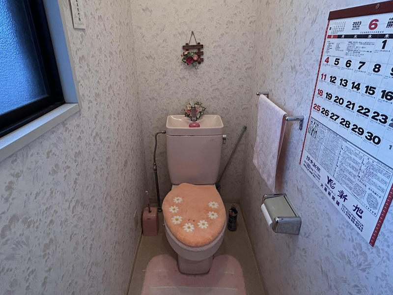 高島市 トイレリフォーム 施工前２｜滋賀でリフォームするなら匠工房