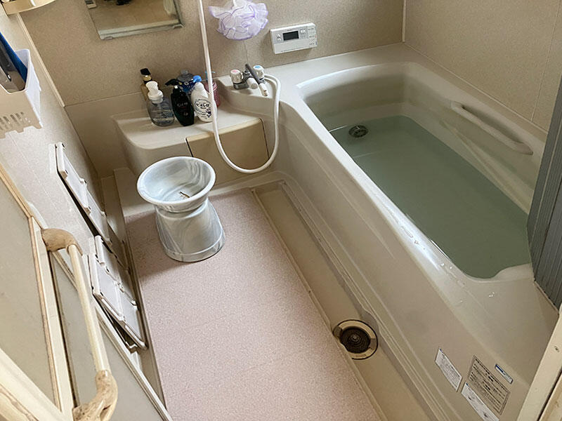 甲賀市 お風呂リフォーム 施工前｜滋賀でリフォームするなら匠工房