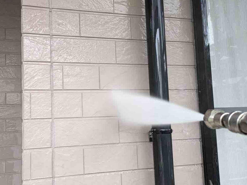 守山市 外壁塗装 施工中｜滋賀でリフォームするなら匠工房