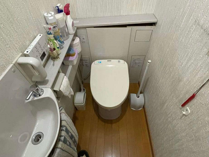 大津市 トイレリフォーム 施工前｜滋賀でリフォームするなら匠工房