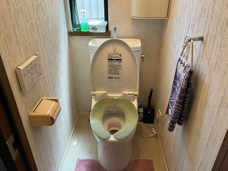 守山市 トイレリフォーム 施工前｜滋賀でリフォームするなら匠工房