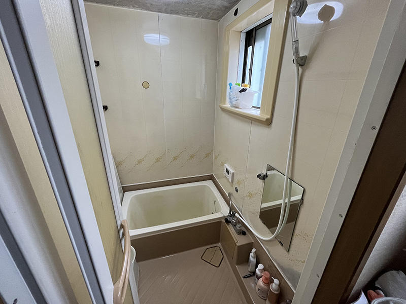 甲賀市 お風呂リフォーム 施工前｜滋賀でリフォームするなら匠工房