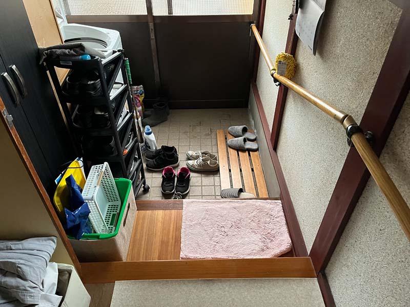 野洲市 玄関リフォーム 施工前｜滋賀でリフォームするなら匠工房