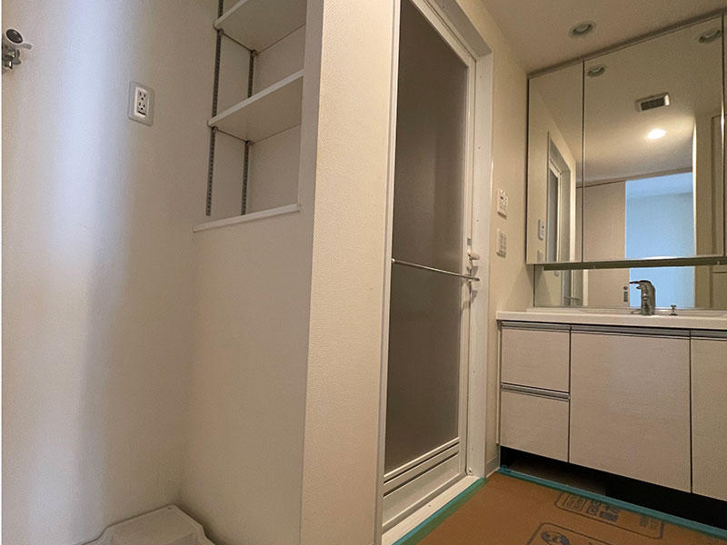 大津市 洗面リフォーム 施工前｜滋賀でリフォームするなら匠工房