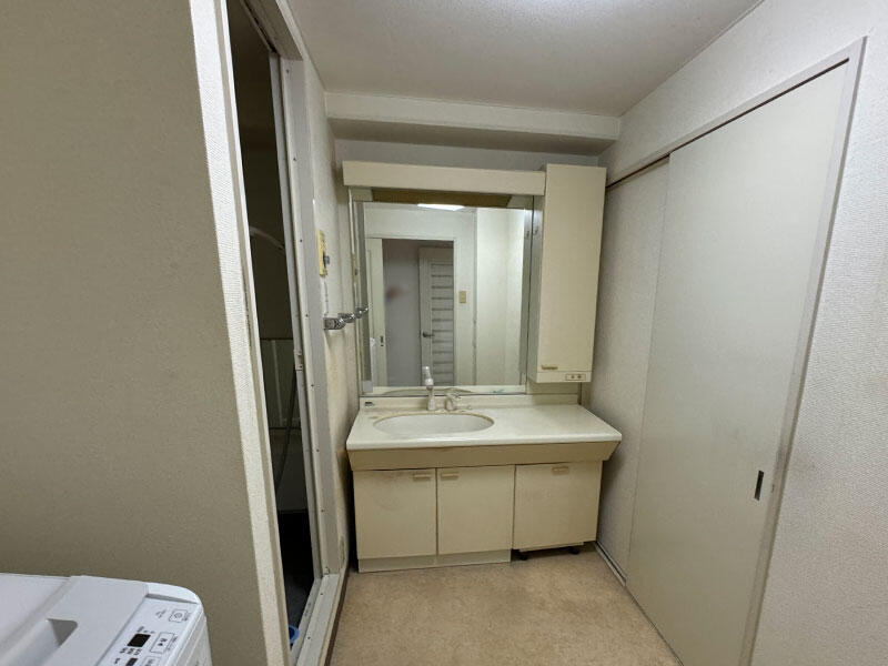 大津市 洗面リフォーム 施工前｜滋賀でリフォームするなら匠工房