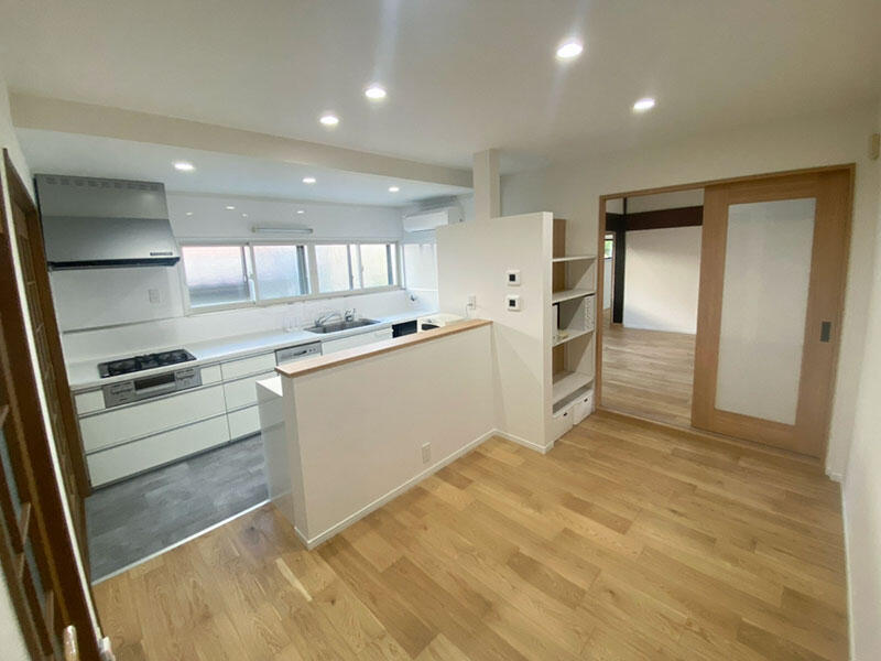 長浜市 キッチンリフォーム 施工後｜滋賀でリフォームするなら匠工房