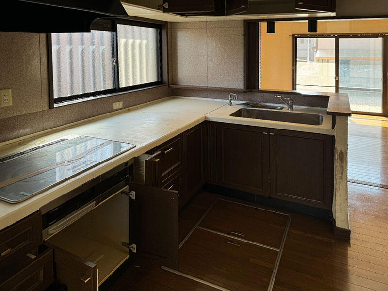 大津市 キッチンリフォーム 施工前｜滋賀でリフォームするなら匠工房