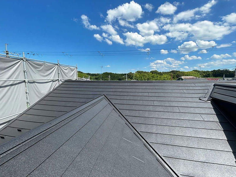 滋賀県 屋根リフォーム塗装 施工後｜滋賀でリフォームするなら匠工房