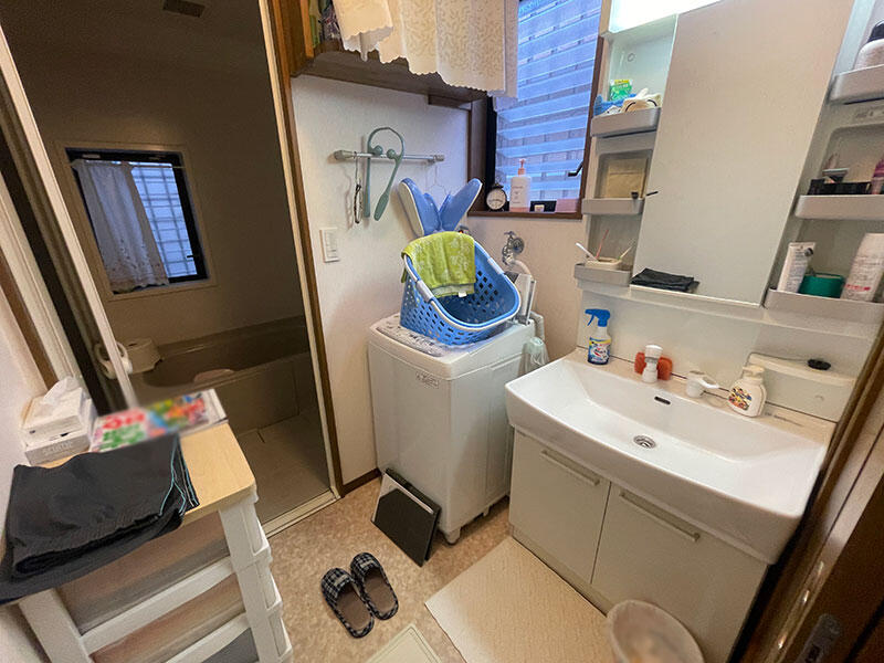 大津市 洗面リフォーム 施工前｜滋賀でリフォームするなら匠工房