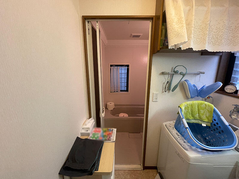 大津市 洗面脱衣室リフォーム 施工前｜滋賀でリフォームするなら匠工房