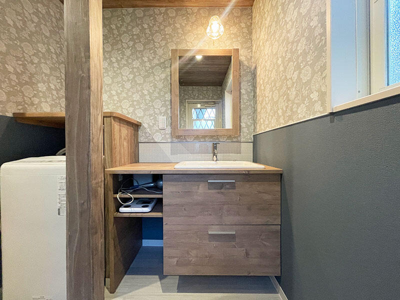 大津市 洗面リフォーム 施工後｜滋賀でリフォームするなら匠工房