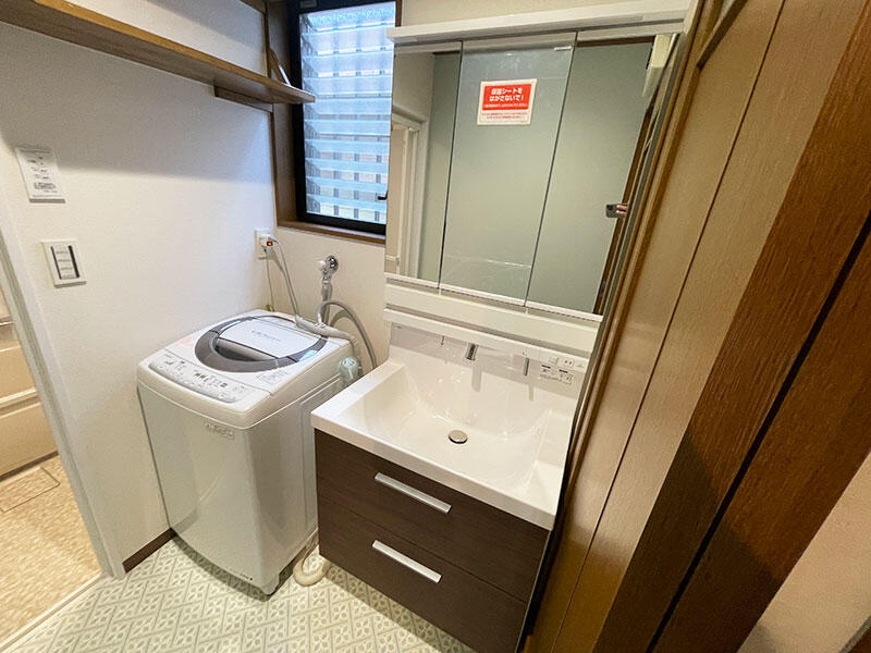 大津市 洗面リフォーム 施工後｜滋賀でリフォームするなら匠工房