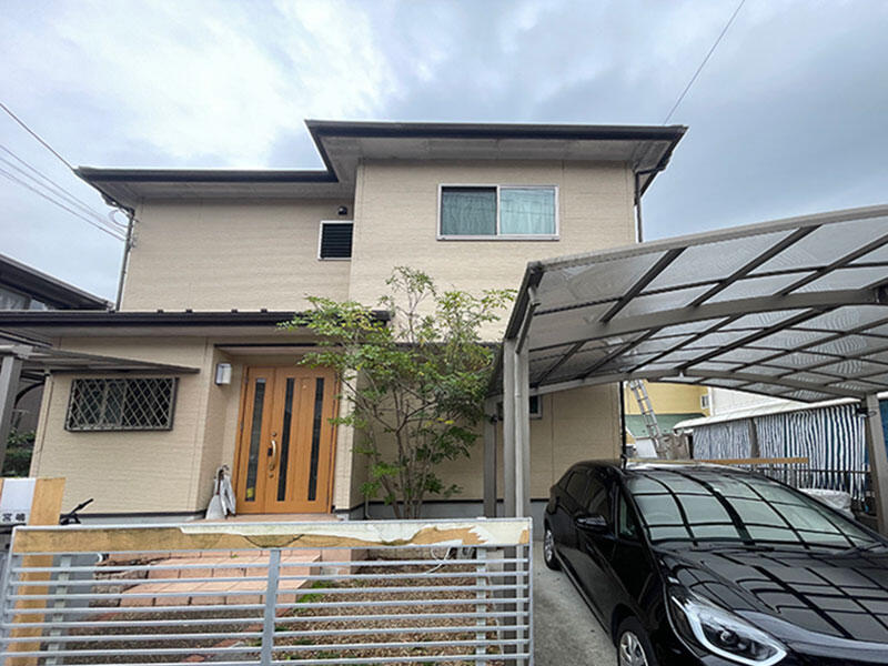 大津市 外装リフォーム 施工前｜滋賀でリフォームするなら匠工房