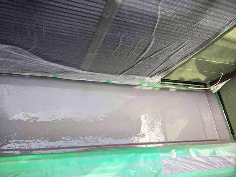 湖南市 ベランダ工事 施工中｜滋賀でリフォームするなら匠工房