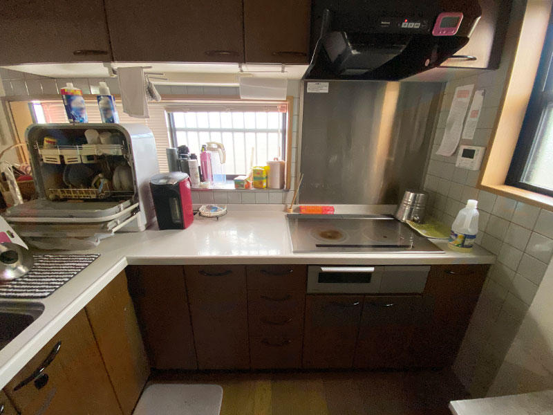 草津市 キッチンリフォーム 施工前｜滋賀でリフォームするなら匠工房