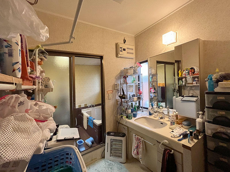 野洲市 洗面リフォーム 施工前｜滋賀でリフォームするなら匠工房