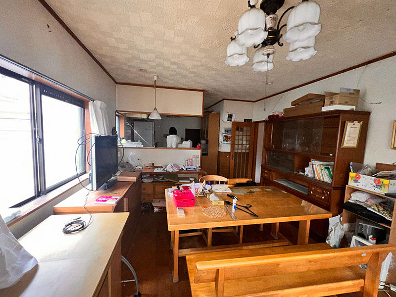 甲賀市 ダイニングリフォーム 施工前|滋賀でリフォームするなら匠工房