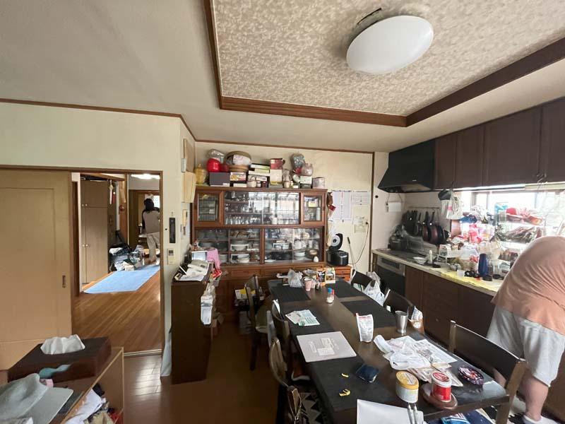 東近江市 リノベーション施工事例 施工前 キッチン|滋賀でリフォームするなら匠工房