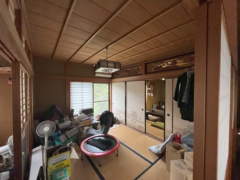 東近江市 リノベーション施工事例 施工前 和室|滋賀でリフォームするなら匠工房