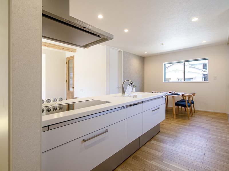 甲賀市注文住宅の新築施工事例 キッチン｜滋賀で新築なら匠工房へ